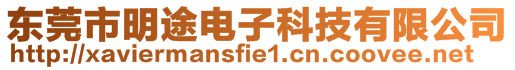東莞市明途電子科技有限公司