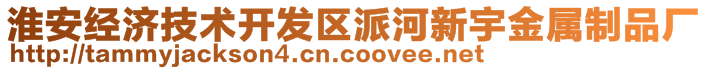 淮安經(jīng)濟(jì)技術(shù)開(kāi)發(fā)區(qū)派河新宇金屬制品廠