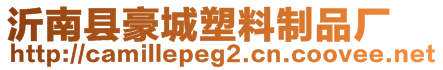 沂南縣豪城塑料制品廠