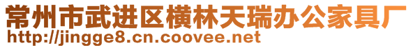 常州市武進區(qū)橫林天瑞辦公家具廠