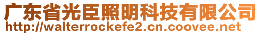 廣東省光臣照明科技有限公司