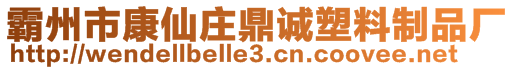 霸州市康仙莊鼎誠塑料制品廠