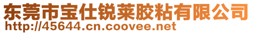 東莞市寶仕銳萊膠粘有限公司
