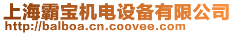 上海霸寶機(jī)電設(shè)備有限公司