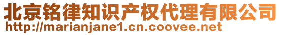 北京銘律知識產權代理有限公司