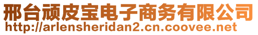 邢台顽皮宝电子商务有限公司