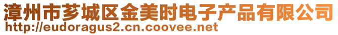 漳州市薌城區(qū)金美時(shí)電子產(chǎn)品有限公司