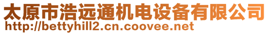 太原市浩遠通機電設備有限公司