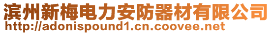 濱州新梅電力安防器材有限公司