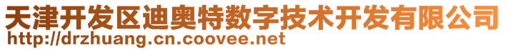 天津開(kāi)發(fā)區(qū)迪奧特?cái)?shù)字技術(shù)開(kāi)發(fā)有限公司