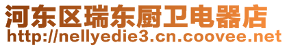 河?xùn)|區(qū)瑞東廚衛(wèi)電器店