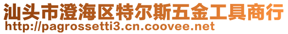 汕頭市澄海區(qū)特爾斯五金工具商行