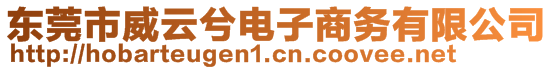 東莞市威云兮電子商務有限公司
