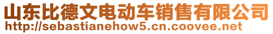 山東比德文電動車銷售有限公司