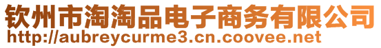 欽州市淘淘品電子商務有限公司