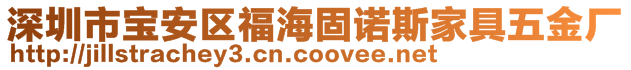 深圳市寶安區福海固諾斯家具五金廠