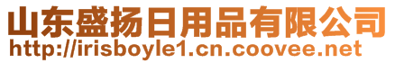 山東盛揚日用品有限公司