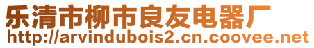 樂(lè)清市柳市良友電器廠