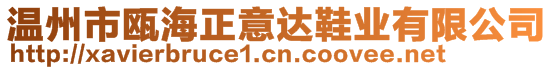 溫州市甌海正意達(dá)鞋業(yè)有限公司