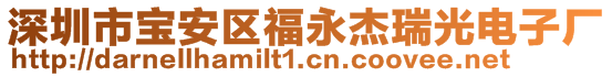 深圳市宝安区福永杰瑞光电子厂