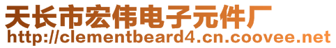 天長市宏偉電子元件廠