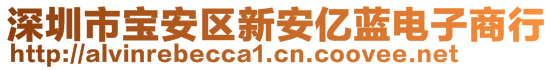 深圳市寶安區(qū)新安億藍電子商行