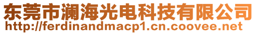 東莞市瀾海光電科技有限公司