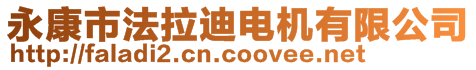 永康市法拉迪电机有限公司