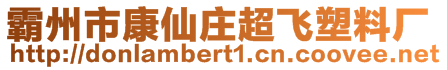 霸州市康仙莊超飛塑料廠