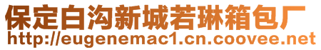 保定白溝新城若琳箱包廠