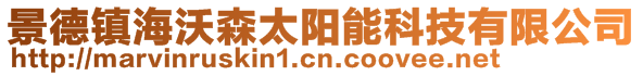 景德鎮(zhèn)海沃森太陽(yáng)能科技有限公司