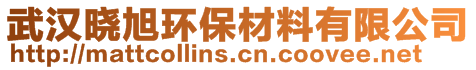 武漢曉旭環保材料有限公司