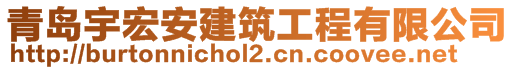 青島宇宏安建筑工程有限公司