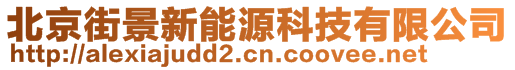 北京街景新能源科技有限公司