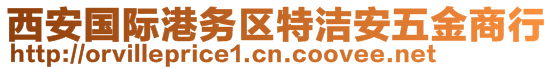 西安國(guó)際港務(wù)區(qū)特潔安五金商行