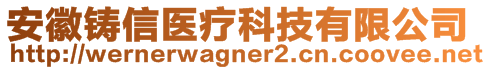 安徽鑄信醫(yī)療科技有限公司