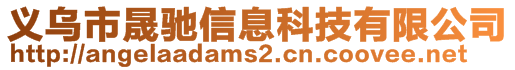 義烏市晟馳信息科技有限公司