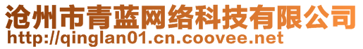 滄州市青藍網(wǎng)絡(luò)科技有限公司