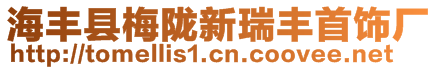 海豐縣梅隴新瑞豐首飾廠