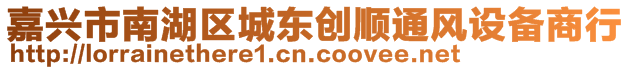 嘉興市南湖區(qū)城東創(chuàng)順通風(fēng)設(shè)備商行