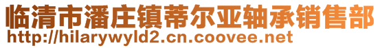 临清市潘庄镇蒂尔亚轴承销售部