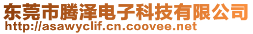 东莞市腾泽电子科技有限公司