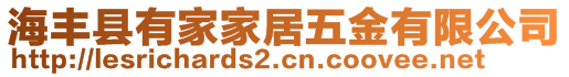 海豐縣有家家居五金有限公司