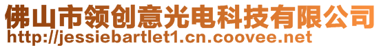 佛山市領創(chuàng)意光電科技有限公司