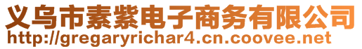 義烏市素紫電子商務(wù)有限公司