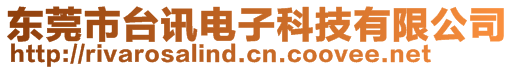 東莞市臺(tái)訊電子科技有限公司