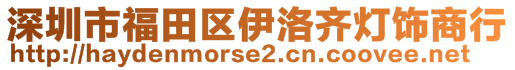 深圳市福田區(qū)伊洛齊燈飾商行