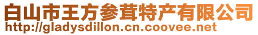 白山市王方參茸特產有限公司