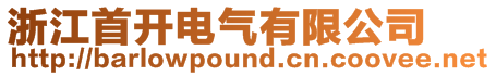 浙江首開電氣有限公司