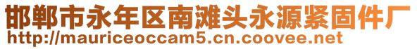 邯鄲市永年區(qū)南灘頭永源緊固件廠